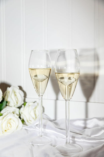 Diamond Champagne Flute