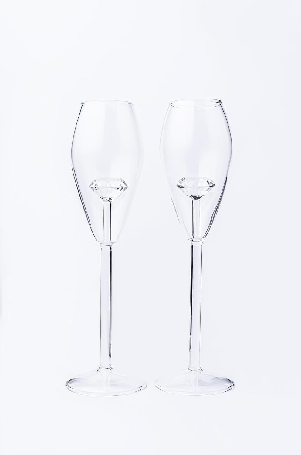 Diamond Champagne Flute