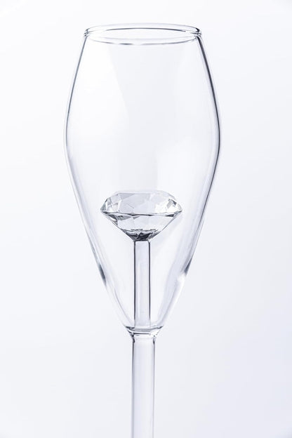 Diamond Champagne Flute