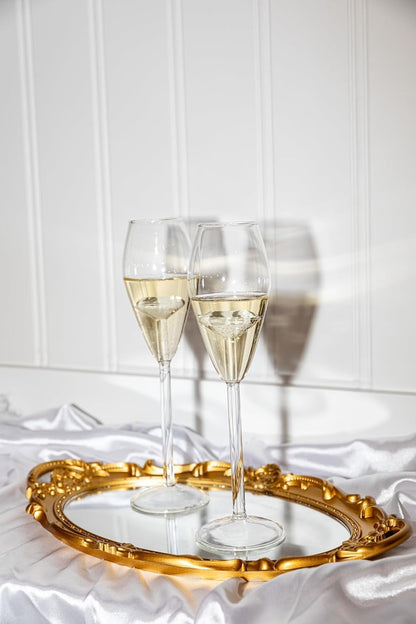 Diamond Champagne Flute