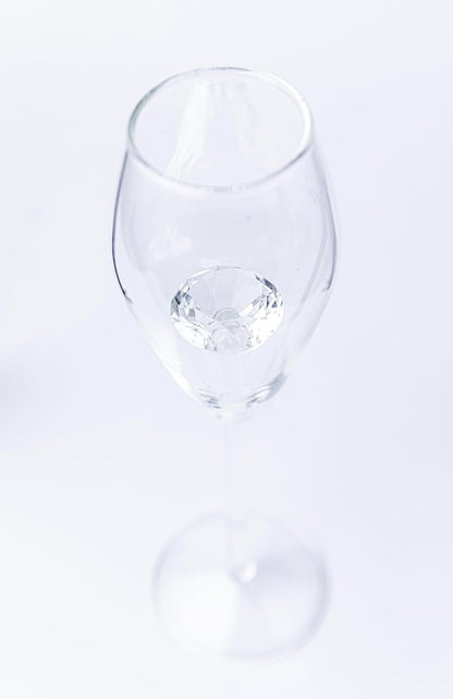 Diamond Champagne Flute