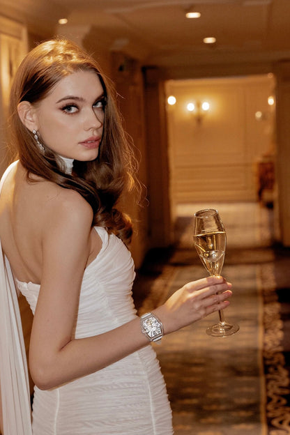 Diamond Champagne Flute